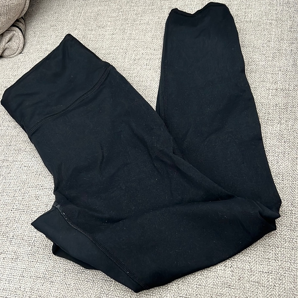 Black High Rise, High Compression Fabletics Legging